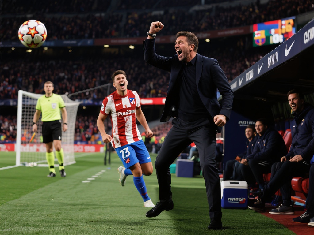 巴萨在比分胶着时试图通过反击稳住局面，而